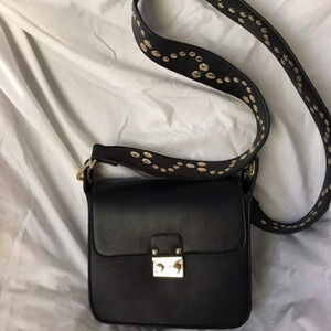 Black Crossbody Dream Control Box Bag